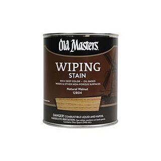 Old Masters Wiping Stain, Natural Walnut, Quart