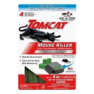 Tomcat Mouse Killer Station, 4 Pack