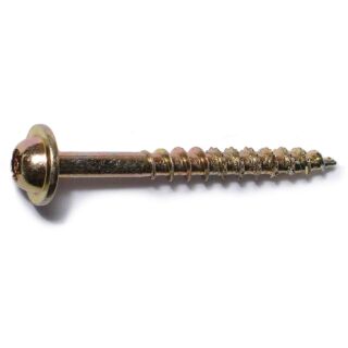 MIDWEST 9 x 1-3/4 in. Saberdrive Cabinet Screws, 40 Count