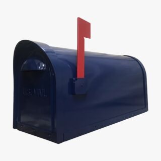 Special Lite Classic Curbside Post Mount Mailbox Blue