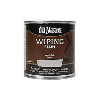 Old Masters Wiping Stain, Aged Oak,  1/2 Pint