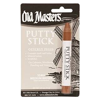 Old Masters Putty Stick, Medium Brown