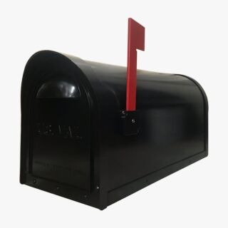 Special Lite Classic Curbside Post Mount Mailbox Black