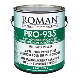 Roman PRO-935 R-35 Heavy Duty Wallpaper Adhesive Primer, Gallon