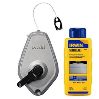 Irwin Aluminum Reel & Chalk Combos