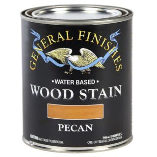 General Finishes®, Water-Based Wood Stain, Pecan, Quart