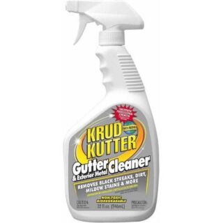 KRUD KUTTER Gutter & Exterior Metal Cleaner, Spray, 32 oz.