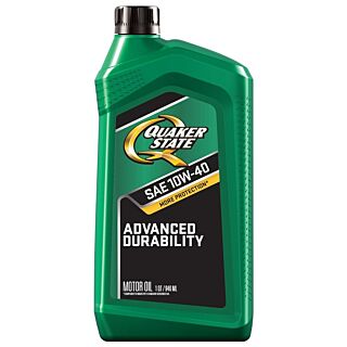 Quaker State Advanced Durability 550034964/5500240 Motor Oil Amber, 1 qt Bottle