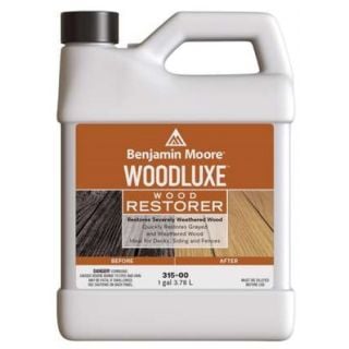 Benjamin Moore® Woodluxe™ Exterior Water-Based Wood Restorer, Gallon