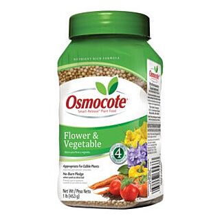 Miracle-Gro Osmocote Smart Release Flower and Vegetable Plant Food, Solid, 1 lb