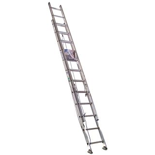 WERNER 24 ft., Type I,  Extension Ladder, Aluminum