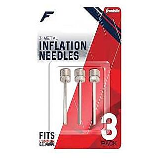 Franklin Sports Inflation Needle, Metal, 3 Pack