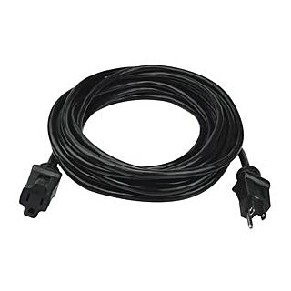 Powerzone OR532725 Extension Cord, Black Jacket, 25 ft L