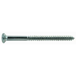 MIDWEST #10 x 3 in. Zinc Plated Steel Phillips Flat Head Wood Screws, 30 Count