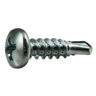 MIDWEST #6-20 x ½ in. Zinc Plated Steel Phillips Pan Head Self-Drilling Screws, 125 Count