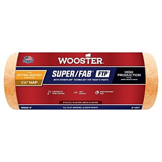 Wooster®, 9 in. Super/Fab® FTP Roller Cover