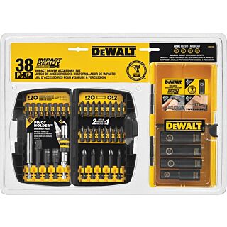 DeWALT DW2169 Accessory Kit, Steel, 38-Piece