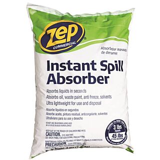 Zep ZUABS3 Instant Spill Absorbent, 3 lb Bag