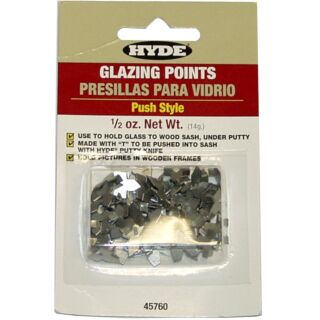 Hyde GLAZING POINTS 10/CRD