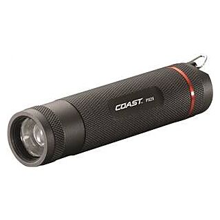 Coast Focusing Flashlight, LED Lamp, Alkaline Battery, Black