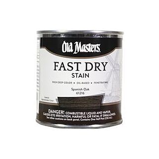 Old Masters Fast Dry Stain, Spanish Oak,  1/2 Pint