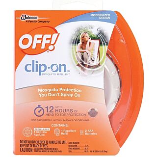 OFF! Clip-On Mosquito Repellent Starter