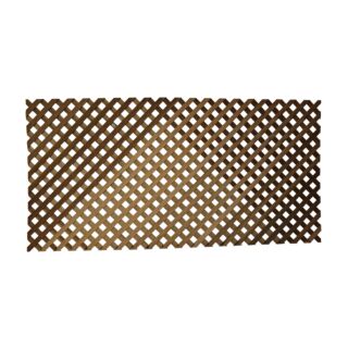 Woodway Pressure Treated Diagonal Lattice Panel, Clear Grade, Standard, 4 ft. x 8 ft.