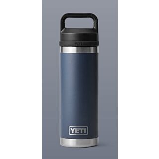 YETI Rambler®Water Bottle with Chug Cap, 18 oz., Navy