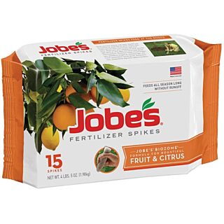 Jobes Dry Fertilizer Spike, Fruit & Citrus, 9 pack