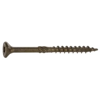 MIDWEST #9 x 2-1/4 in. Tan XL1500 Coated Steel Ext TanStar Drive Bugle Head Deck Screws, 40 Count