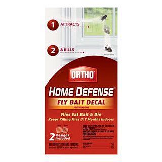 Ortho Home Defense Fly Bait Decal, Solid Envelope