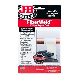 J-B WELD FiberWeld Repair Cast, 2 in. x 48in., Fiberglass, Off-White