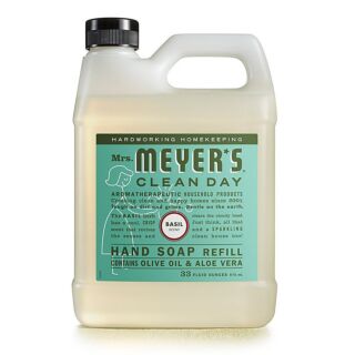 Mrs. Meyers Liquid Hand Soap Refill, 33 oz., Basil