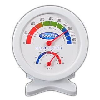 BestAir Round Hygrometer