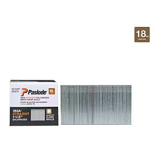 Paslode Collated Brad Nails, 18 Gauge Angled, 1-1/2 in., Galvanized, 2,000 Count