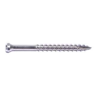 MIDWEST #8 x 2 in. 304 Stainless Steel Coarse Thread Star Drive Trim Head Screws, 30 Count