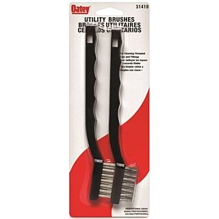 Oatey 31410 Specialty Brush, Brass/Stainless Steel Bristle