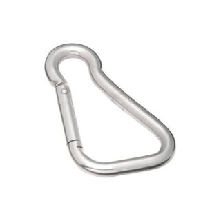National Hardware 3166BC Series N262-428 Spring Snap, 1100 lb Weight Capacity, Stainless Steel, Zinc