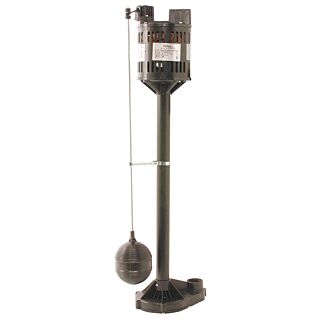 Pentair FPPM3600D Pedestal Sump Pump, 115 V, 1-1/4 in Outlet, 3000 gph