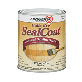 Zinsser Bulls Eye Seal Coat Sanding Sealer, Quart