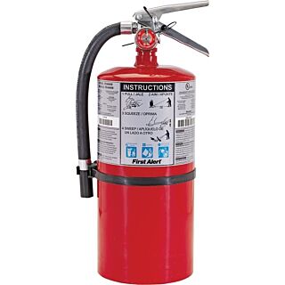 FIRST ALERT PRO10 Rechargeable Fire Extinguisher, 10 lb. Capacity