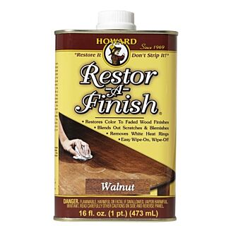 Howard Restor-A-Finish® Wood Restorer, 16 oz., Walnut