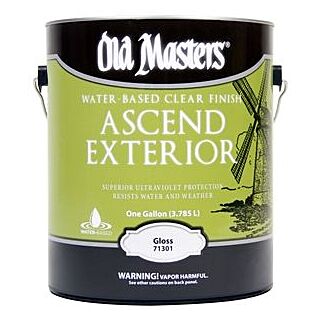 Old Masters Ascend Exterior® Clear Gloss Finish, Gallon
