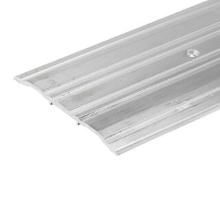 Randall Aluminum Corrugated Threshold, 4 in. x 1.4 in. x 3 ft., Mill