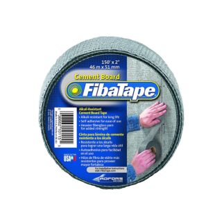 FibaTape® Self-Adhesive Cement Board Tape, Gray, 2 in. x 150 ft.
