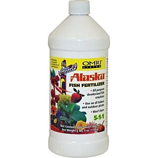 Alaska Fish Fertilizer, 32 o.z Bottle, Liquid