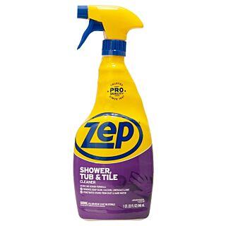 Zep Shower Tub and Tile Cleaner, 32 oz. Bottle,