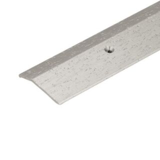 Randall Aluminum Carpet Bar 1-½ in. x 3 ft., Hammered Silver