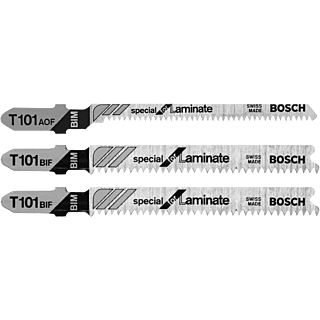 Bosch 3 pc. Hardwood/Laminate Flooring T-Shank Jig Saw Blade Set