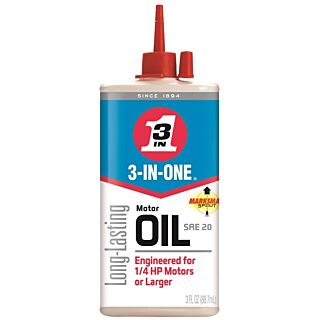 3-IN-ONE 101456/10045 Motor Oil Clear Amber, 3 oz